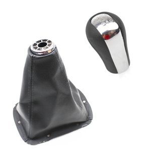 Bil styling växelskifte Chrome Gear Shifts Knob Boot Frame för Avensis T25 MK2 II 2003-2009