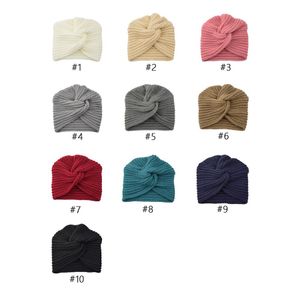 European and American imitation cashmere cross Indian hat Muslim hats woolen knitting sleeve Bohemian Baotou cap