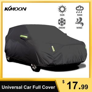 Universal Car S Rozmiar S / M / L / XL / XXL Kryty Outdoor Pełny Auot Sun UV Śnieg Odporna na kurz Ochrona Ochrona Nowa