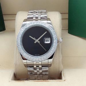 2021 모델 시계 41mm SS aaa Men 2813 기계식 자동 datejust 다이아몬드 탑 Desinger Mens 시계 스포츠