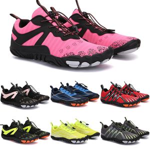 2021 Four Seasons Five Fingers Sports shoes Mountaineering Net Extreme Simple Running, Cycling, Hiking, green pink black Rock Climbing 35-45 color 122