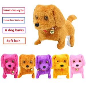 Regalo di Natale Cani elettronici Animali domestici elettronici interattivi Robot Bark Stand Walk Electronics Toys Cane per bambini