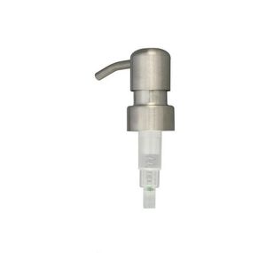 28/400 Paslanmaz Paslanmaz Çelik El Sabunluk Dispenser Pompa Tops Tezgah Üstü Sabun Losyon Dağıtıcı Düzenli Plastik Cam Şişeler SN3019 için