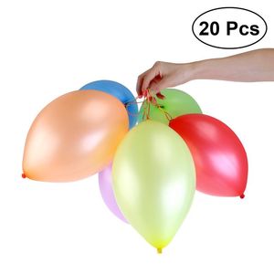 Cortina cortina 20 pcs espessado soco balloons 8g crianças para crianças se divertindo (cor mista)