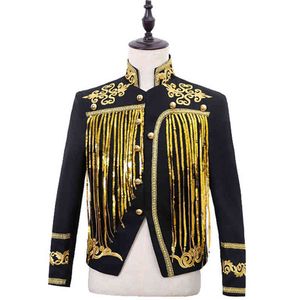 Blazer Blazer Blazer Blazer Seash Colume Повседневная мужская костюм Куртка Куртка сцена Певица PROM Performance Ночной клуб Costume Homme Wedding 210524