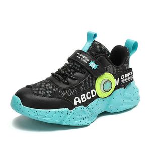 Buty dla dzieci dla chłopców Sneakers Dzieci Casual Buty Dziewczyny Sneakers Oddychająca Mesh Patchwork Hooklooop Moda Sapato Infantil G1025