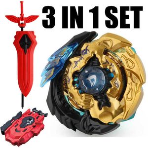 Bayblade Toys Drain Fafnir Burst Kreisel Starter mit Launcher B-79 mit NEUEM Sword LR Launcher als Geschenk für Kinder