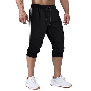 2021 novo Jogger masculino de verão casual shorts magro moda macia calças esportivas confortáveis ​​shorts masculinos xxxl x0705