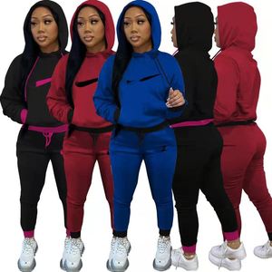 Women Tracksuits 2 Two Pieces Set Streetwear Pleated pants V-neck Long Sleeve Pants Solid Colour Clothing New Fashion Ladies Outfits Clothes