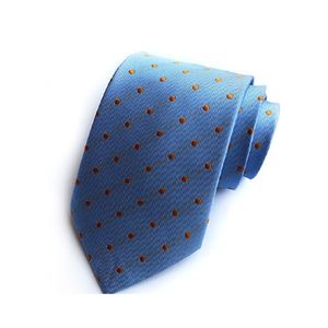 Wholesale mens red neckties resale online - 2pcs tie cm dot polyester ties men s necktie for men business neckwear ascot shirt accessories red blue