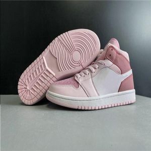 Edição Especial Desporto Médio Wmns Digital Rosa Designer com Mulheres Sapatos Branco Sneakers Womans Fashion I 1s Athletic Sail Sail Foam 1 Box Fawdp