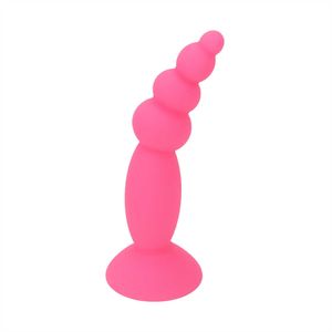 Massagem Itens Atualização Bunda Brinquedos Emulação de Pênis Masturbar Massagem Vaginal Sexo Para Mulheres Dildo Puxe Beads Plug Anal