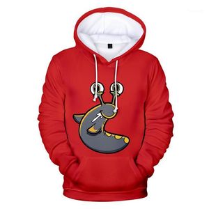 Erkek Hoodies Tişörtü Slogo Kwebbelkop 3D Baskı Hoodie Erkek / Kız Rahat Spor Çocuklar Kawaii İnce Uzun Kollu Kazak