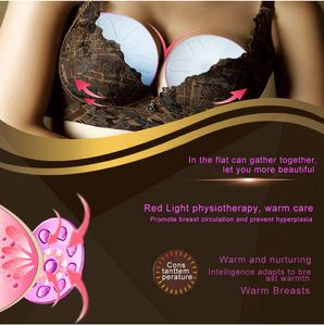 Odchudzanie i kształtowanie bezprzewodowe elektryczne wzmacniacz piersi Wzmacniacz w klatce piersiowej Massager Anti-Chest Sagging Pad Bra Acturessure Massage Terape Tool