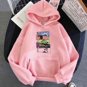 Sk8 The Infinity Langa Reki Miya Blossom Anime Hoodie Kvinnor / Män Vår och Höst Unisex Harajuku Sweatshirt Loose Streetwear 12 y0820