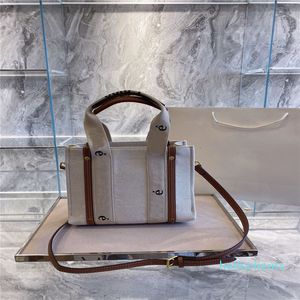 Wicker Spring Shopping Beach Handbags Womens 25CM Summer Designer Canvas Bag Fashion 2021 Totes Crossbody Bags Designers Shoulder