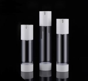 Empty Clear Airless Pump Bottles Dispenser Vacuum Travel Bottles Refillable Container for Lotion, Shampoo, Liquid Soap, Essential Oils SN6230