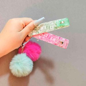 Bether Cute Credit Keychain Custom ATM Card Grabber Plastic Clip For Long Nails