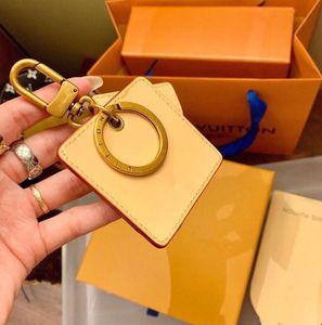 Classic Lattice Couple Key Wallet Luxury Designer Letter Square Brand Female Luggage Bag Totes Pendant Business Casual Men's Car Keychain Gift Women Keys Chian