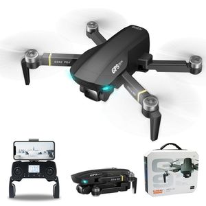 Мини Дрон 6K Двойная HD Камера Wi-Fi FPV GPS Дрон широкоугольный складной Quadcopter RC Drone Kid Toy Toy Gift