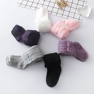 Bebê recém-nascido collants crianças crianças meias para bebé menino menino meia cor sólida meninas bebê meia-calça infantil meisjes kleding 2515 Q2