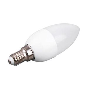 المصابيح 1PCS 5W 7W LED شمعة المصباح E14 مصباح داخلي الضوء 110V 220V-240V الثريا دافئ أبيض البرد للمنزل
