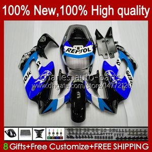 OEM Body For HONDA SuperHawk VTR1000F VTR-1000F Blue Repsol 1997 1998 1999 2000 01 02 03 05 51No.147 VTR 1000 VTR1000 F 1000F 97 98 99 00 2001 2002 2003 2004 2005 Fairing