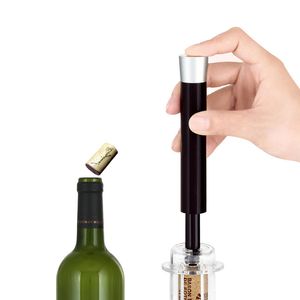 Apribottiglie per vino rosso Apribottiglie pneumatico con ago Pressione dell'aria Bottiglie con popper in sughero Pompa Cavatappi Strumento Cucina Sala da pranzo Bar cavatappi wmq1073