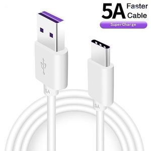 Wholesale usb wire types for sale - Group buy 5A USB Type C Cable Long For Samsung Huawei P30 Pro Fast Charge Sync data Charger Mobile Phone Charging Wire M Ft Cord