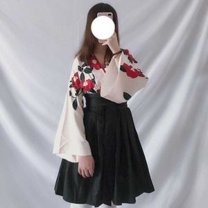 Elbise Oyunları Kızlar toptan satış-Japon Kimono Kimono Jiu Jitsu Oyunu Anime Cosplay Kostüm Kızlar Için Mısır Haşhaş Çiçek Kadın Elbise Yetişkin Elbise