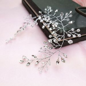 Bride Hair Band White Crytal Headband Wedding Bridal Hair Accessories Ornaments Wedding Headbands For Bride Hair Combs