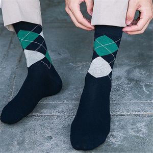 Men's Socks 5 Pair High Quality Tube Cotton Styles Winter Autumn Soft Breathable Casual Business Working Long For Male1