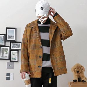 Giacche da uomo bella maschio autunno Versione coreana Corea Trend selvaggio giacca a maniche lunghe Casual Streetwear di grandi dimensioni