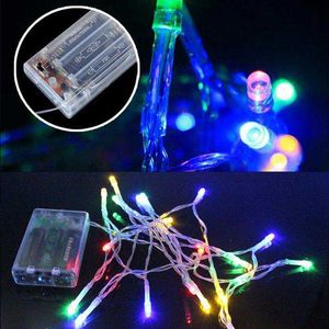 Led String Small Color Lights Flashing Light All Over the Sky Starry Star Outdoor Lighting Bar Wedding Decoration Lamp Festival Christmas Lamps