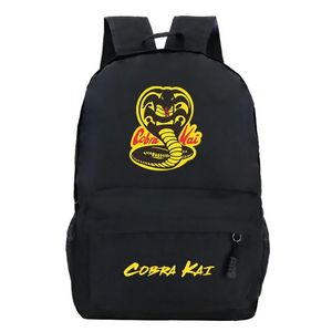 Backpack Cobra Kai Kids Backbag Prints Knapsack School Bags Teens Laptop Back Pack Rucksack For Teenagers Girls Boys