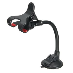 Universal Car Holder Mount med Clip Suction Cup 360 graders roterad vindrutetelefonhållare för 4,7 tum 6,5 tum mobiltelefon