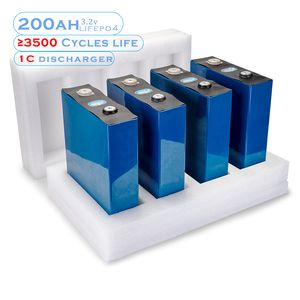 LISHEN 202Ah 200Ah 3,2V Lifepo4-Batterien Lithium-Ionen-Batterie für Solarenergiesysteme EV RV E-Scooter Elektro-Golfauto