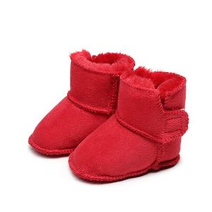 Första vandrare nyfödda pojkar flickor varma snöstövlar designer stövlar vinter baby skor småbarn spädbarn första vandrare8406320