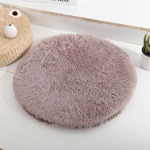Round House Cat Bed Confortevole casa anti-ansia per Fleece Marshmallow Small Dog Mat Pet Medium Animals Sofa