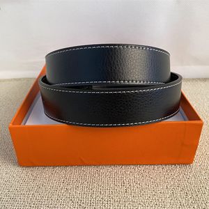 Homens e mulheres cintos de prata dourada Hbuckle cinto com moda letras grandes fivela de couro superior de alta qualidade 7 cores 3,8 cm embalagem de presenteYEQ7