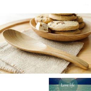 Łyżki wysokiej jakości drewna zupa łyżka drewniana kolacja łyżeczka 10 sztuk / lot1 cena fabryczna Expert projektowa jakość Najnowsze styl oryginalny status