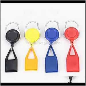 Other Accessories Colorful Lighter Sheath Protective Case Key Buckle Portable Leash Telescopic Rope Shell For Cigarette Smoking Pipe H 6Hizi