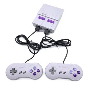 Nostaljik Oyun Oyuncu Host Süper Snes 21 Mini HD TV Video Konsolu 16-bit Çift Kolu, İndirme ve Kaydetme Gri Desteği