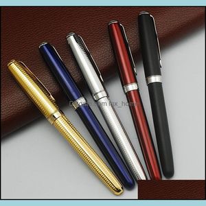 BallPoint Pennar Skriva Tillbehör Kontorskolan Business Industrial Lot av 5 Jinhao 601 Metal Roller Ball Pen Refillable Professional Statio
