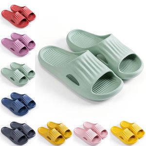 Högkvalitativa tofflor Slides Sko Män Kvinnor Sandal Platform Sneaker Mens Kvinnor Röd Svart Vit Gul Slide Sandaler Trainer Utomhus Inomhus Slipper Storlek 36-45 Kid