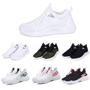 2021 men women running shoes color black white grey army green plaform sport sneakes size 36-44