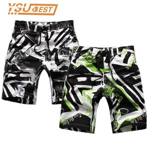 8-16Y Children's Board Garcon Summer Quick Dry Sport Beach Big Boys Shorts Brand Fashion Print 210417