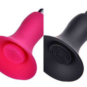NXY seks pompası oyuncaklar 1 adet meme titreşim fırçası alay heyecanlı av vibratör kadın pussy stimülasyon masturbator yetişkin malzemeleri banyo 1221