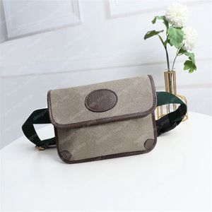 Fanny Pack Belt Bag Crossbody Midjepåsar Brev Brev Bumbag Luxury Mens Womens Unisex Cross Body Fannypacks Fashion Handbag Shooth Läder Purses Canvas 493930