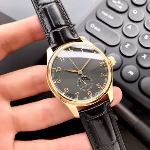 I-020 40mm montre de luxe mens watches Automatic machine movement fine steel watch case Wristwatches